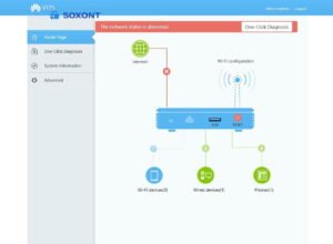 HUAWEI V175 XG PON11GEPON onu with WIFI 7 firmware BE3600 Home Page screenshot