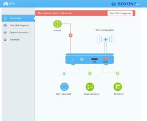 HUAWEI V152 Combo GPONXG PON with FW BE3600 WIFI 7 Home Page