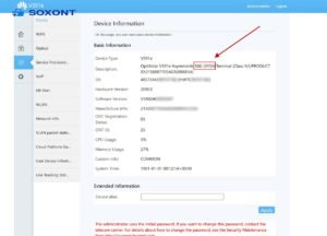 Huawei V591E 9 HUAWEI V591e 50G PON 10GE WIFI7 Firmware of software version
